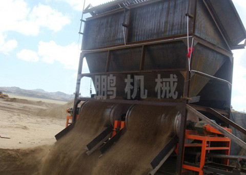 干式磁選機現(xiàn)場